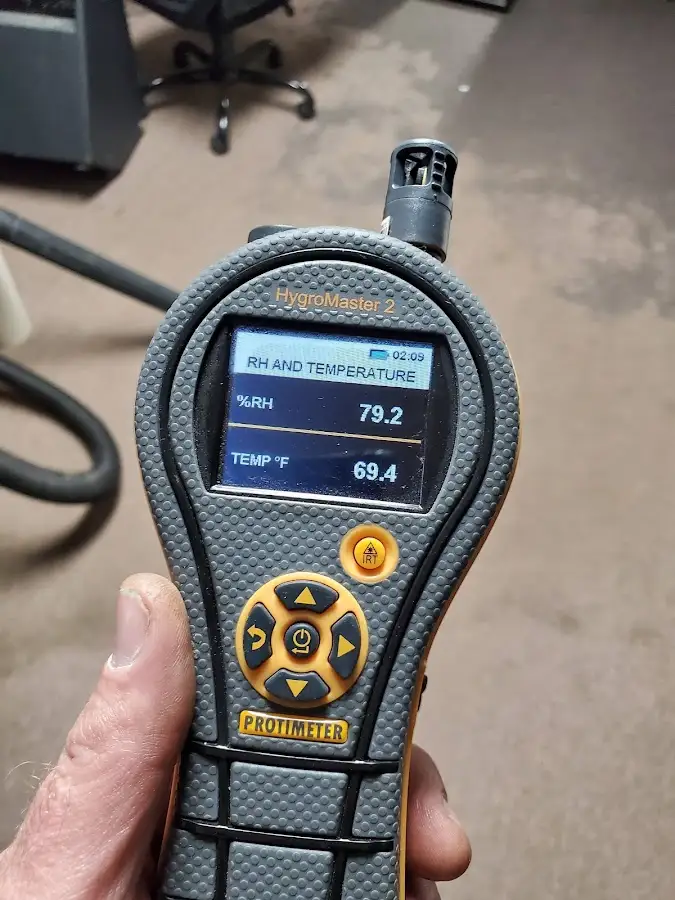 Moisture meter humidity assessment for Fire & Smoke Damage Restoration in Warrensville Heights